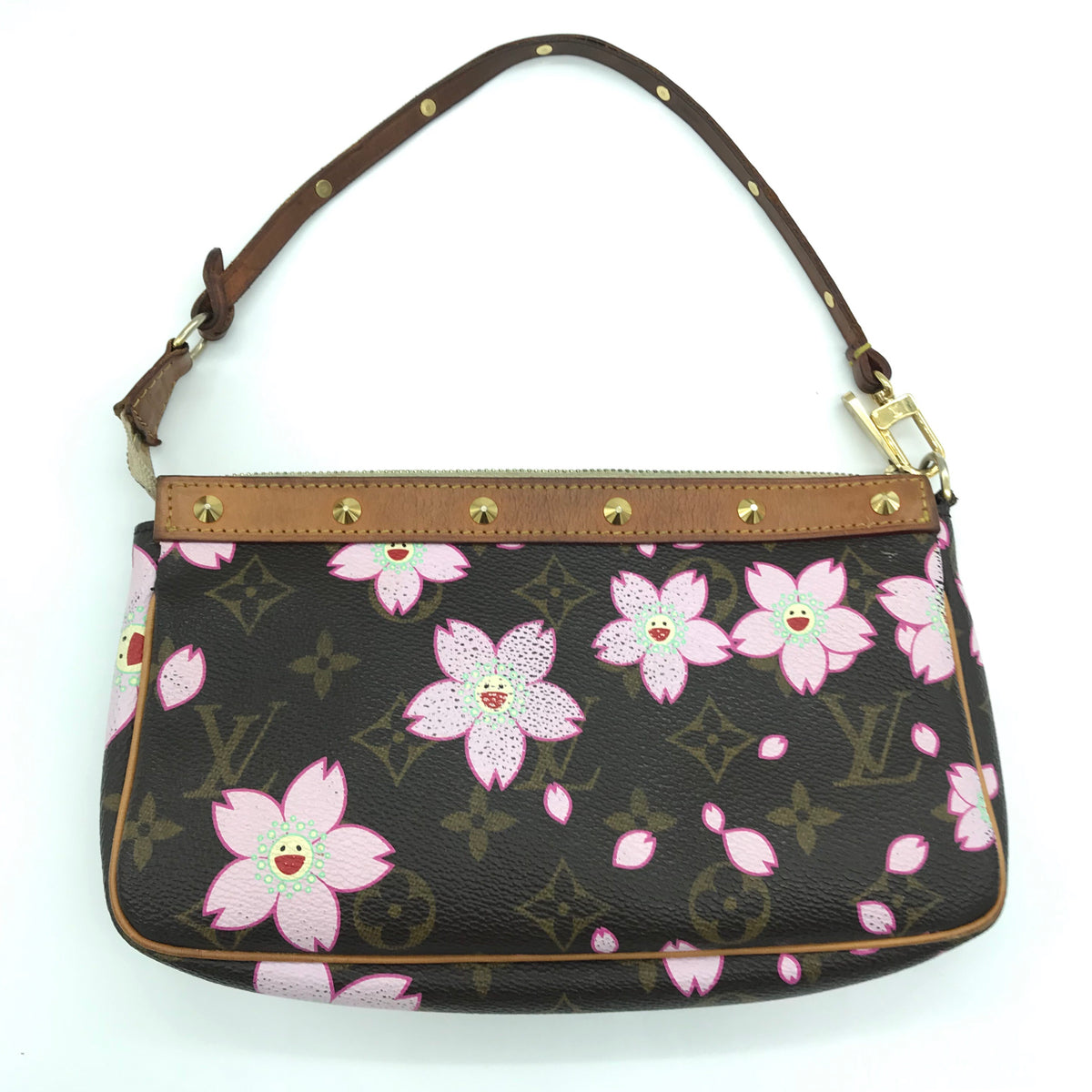 Blossom in Spring with the Louis Vuitton Flerus Pochette by Takashi Mu –  LuxeDH