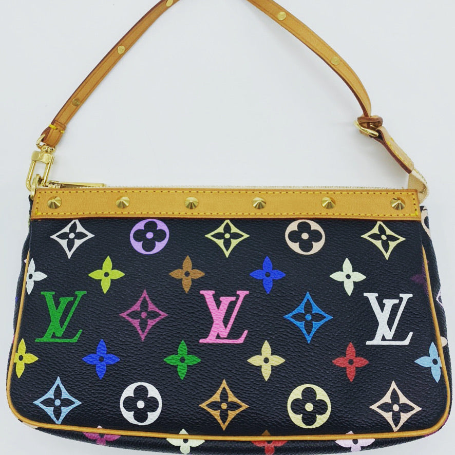 Louis-Vuitton-Monogram-Multi-Color-Pochette-MM-Noir-M60031 – dct-ep_vintage  luxury Store