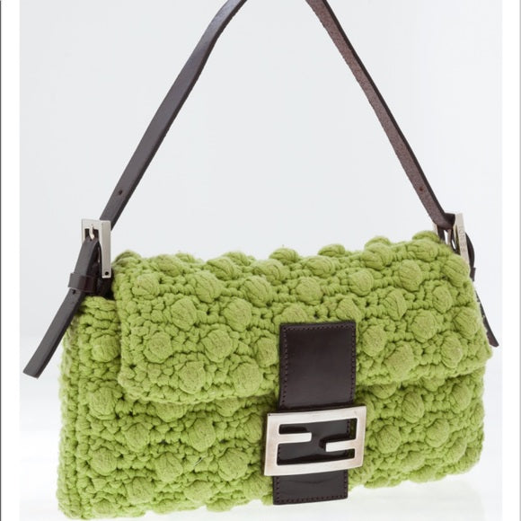 Buy Only Green Baguette Bag at Redfynd