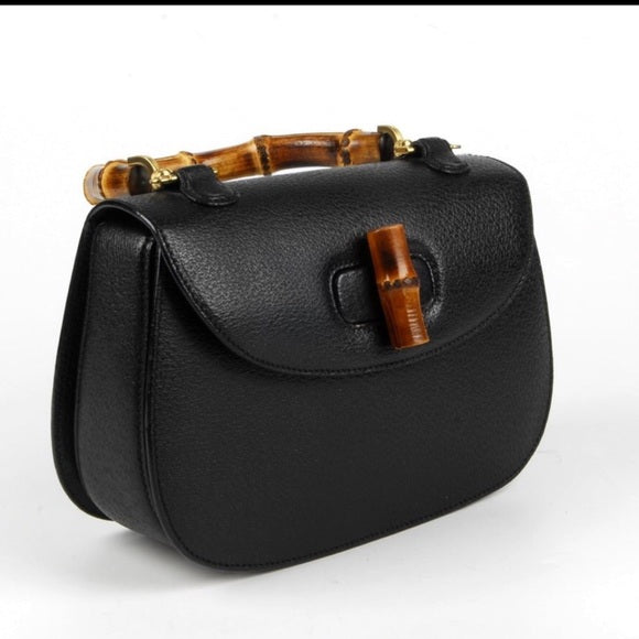 Vintage gucci bamboo handle purse Clearance