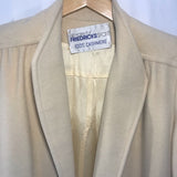Vintage Bill Hare 100% Cashmere Full Length Coat - Rad Treasures