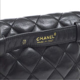 Vintage Chanel Quilted Chain Belted Waist/Bum Bag - Rad Treasures