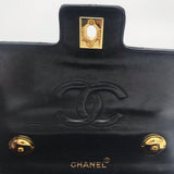 1994 Rare Chanel Mini Quilted Patent Top Handle. - Rad Treasures