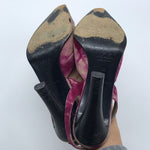 Prada Suede Tie Dye Sling Back Shoes - Rad Treasures