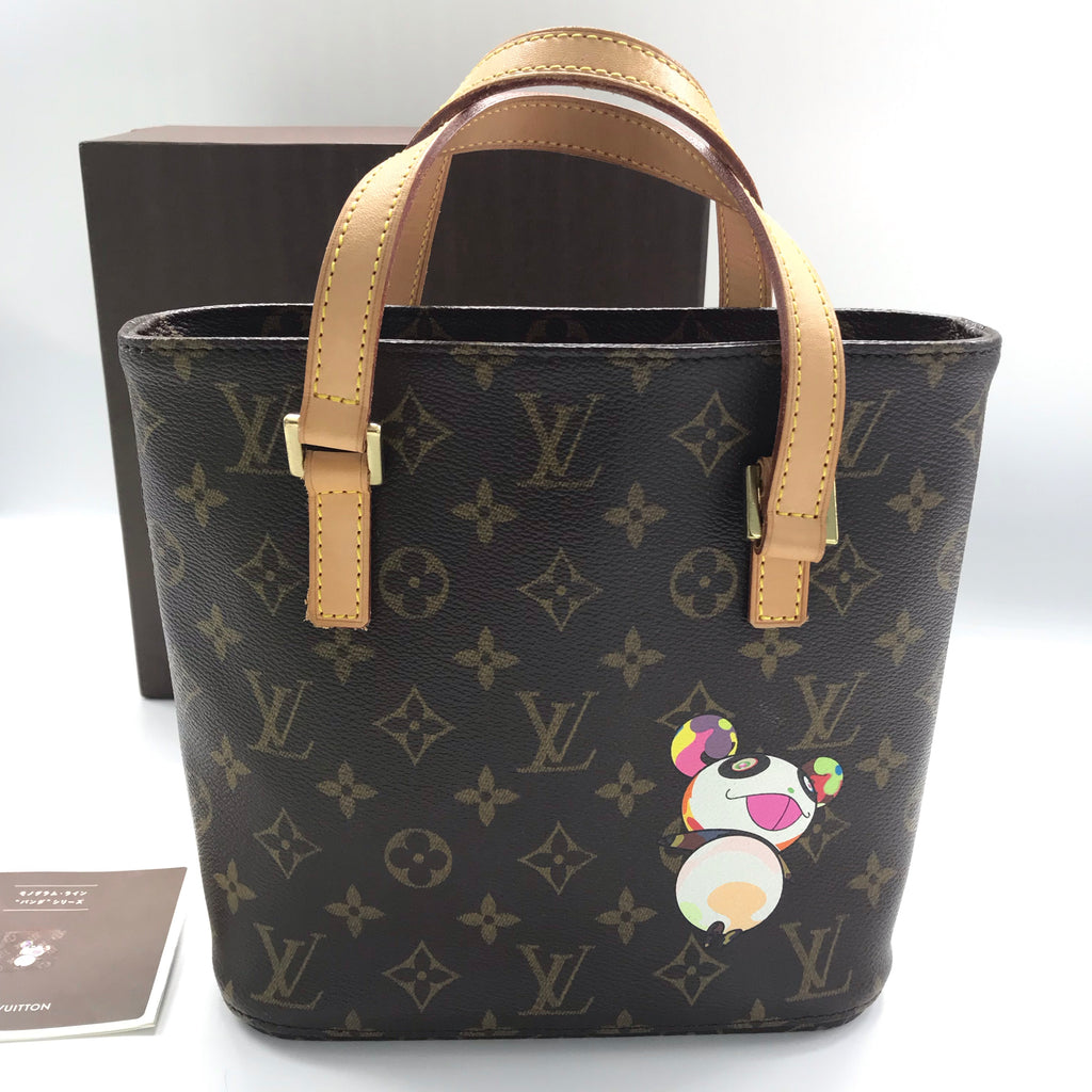 Takashi Murakami x Louis Vuitton Vachetta Leather Panda Bag Charm  QJJ04HMY0B005