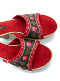 Louis Vuitton Cherry Clogs Sandals