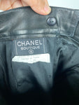 Chanel Lambskin Highwaisted Midi Skirt