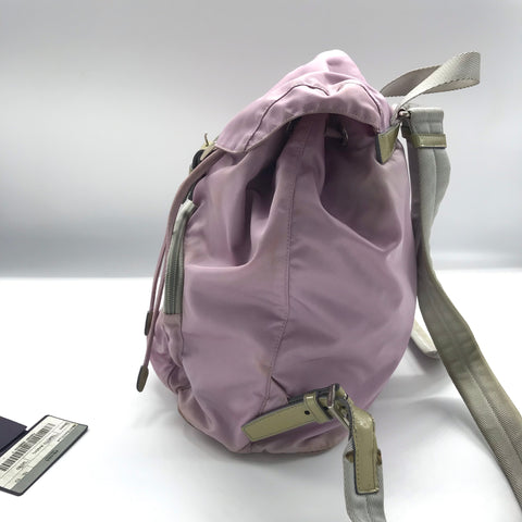 Re-nylon cloth backpack Prada Pink in Cloth - 36027599