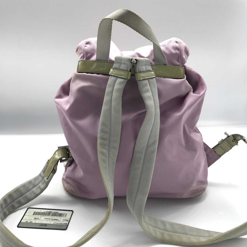 Re-nylon cloth backpack Prada Pink in Cloth - 36027599