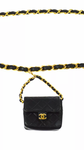 Chanel Quilted Chain Belt Mini Bag - Rad Treasures