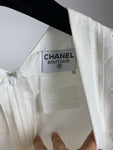 Chanel Linen CC Embroidered Maxi Dress