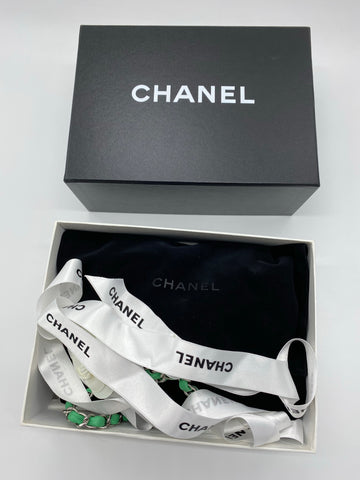 Chanel] Shoe Box & Chanel Dust Bags, Rose Ribbon