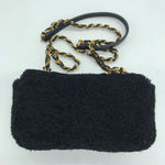 Fendi Mini Baquette Shearling Crossbody Bag - Rad Treasures