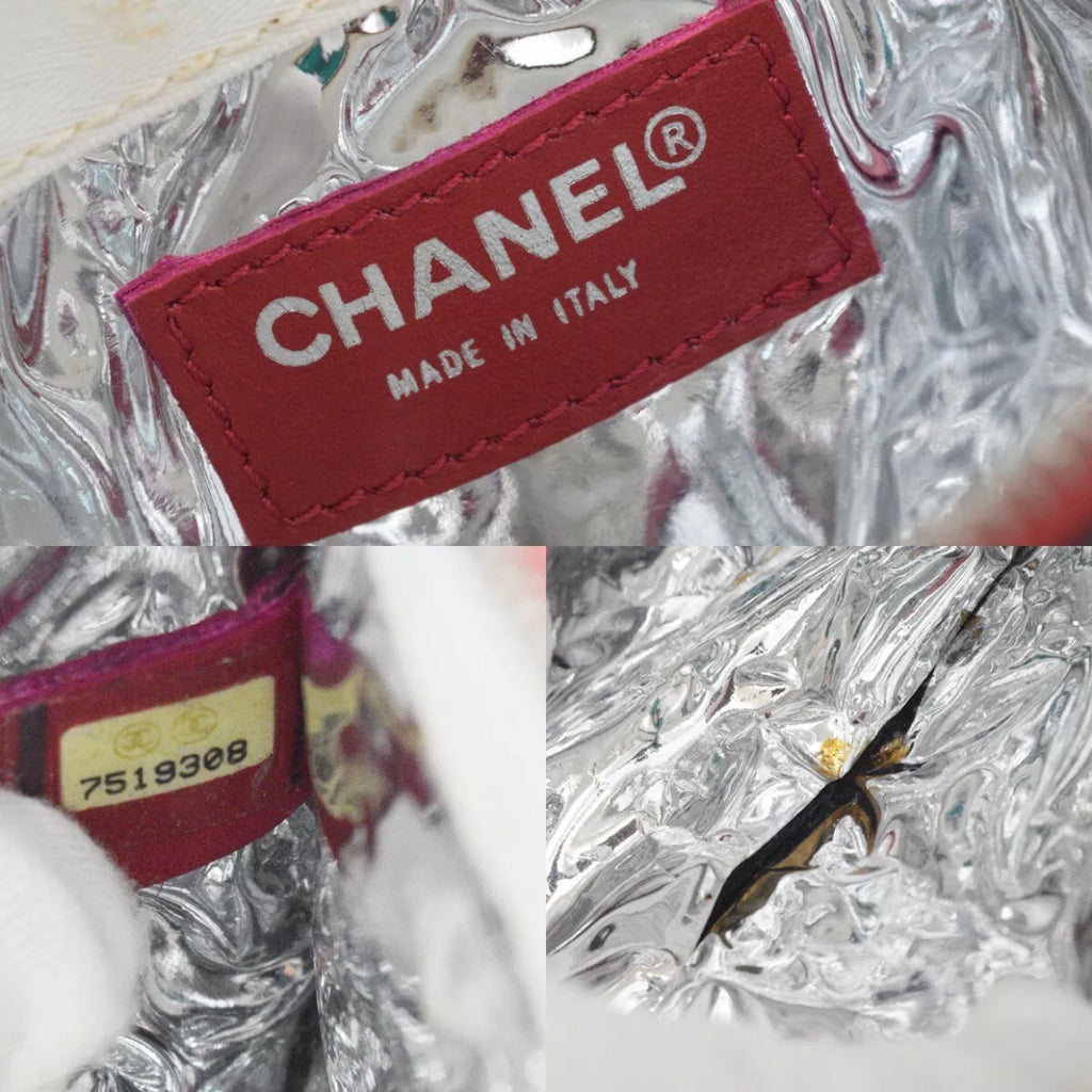 Chanel Logo American Flag Zip Chain Mini Bag – Rad Treasures