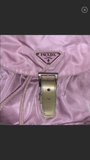 Prada Nylon Backpack In Baby Pink Color - Rad Treasures