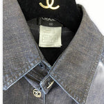 Chanel Denim Crop Jacket/Bolero