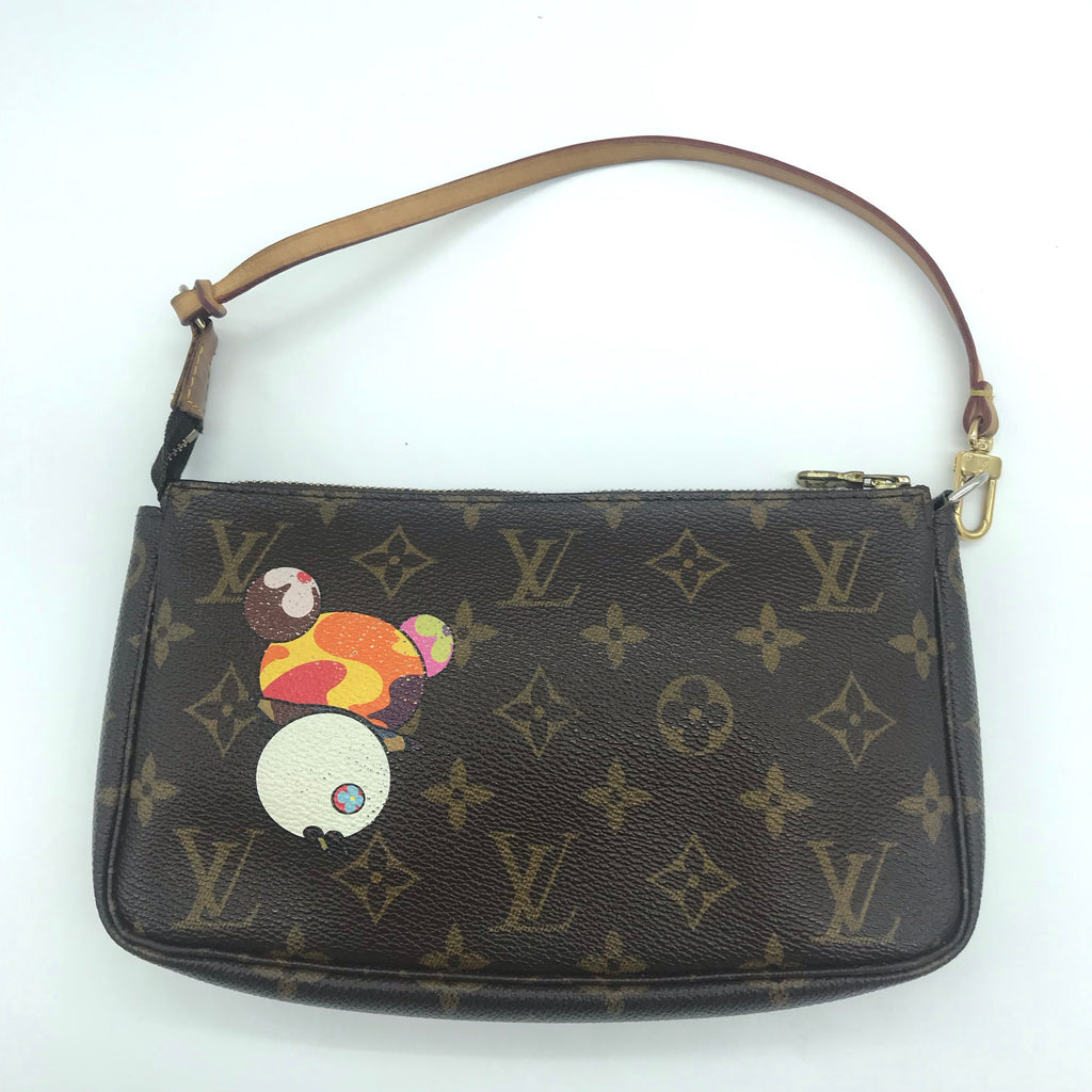Louis Vuitton Limited Edition Murakami Panda Accessories Pochette Bag -  Yoogi's Closet