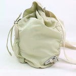 Prada Vela Nylon Backpack In Cream - Rad Treasures