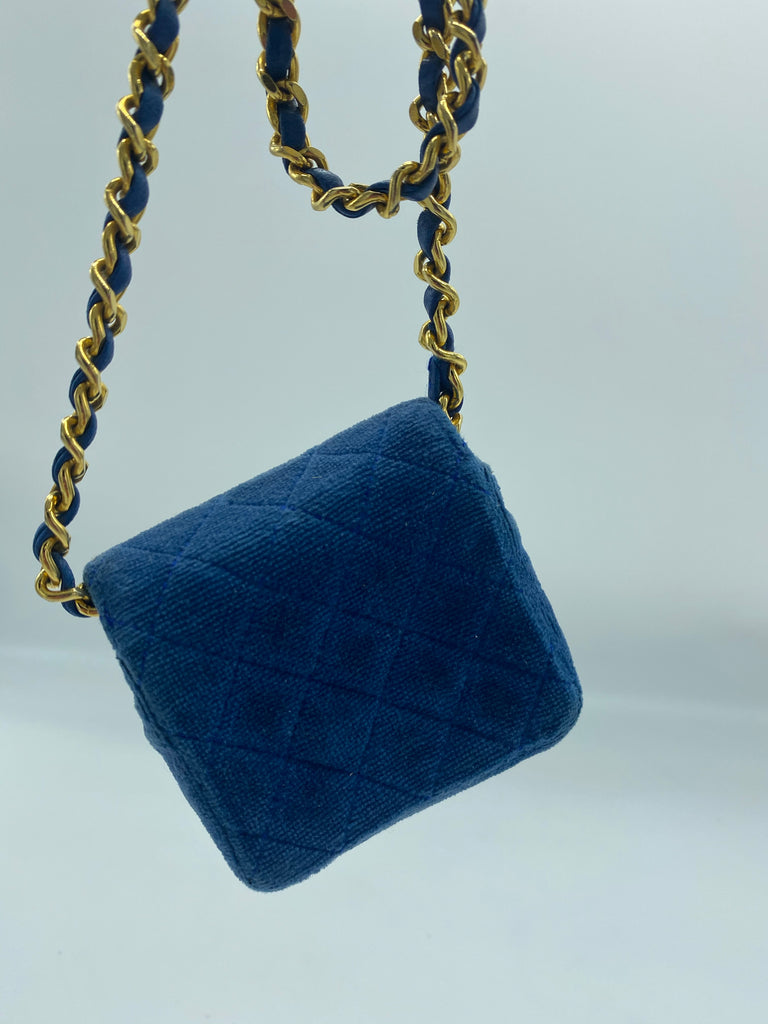 Chanel Flap Micro Mini Velvet Bag – Rad Treasures
