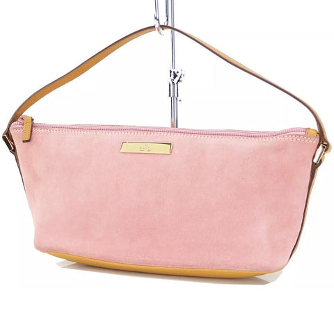Gucci Baby Pink Leather Mini Baguette - Rad Treasures