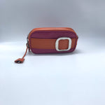 Prada Saffiano Multicolor Two Way Bag in Orange and Pink - Rad Treasures