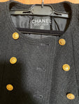 Chanel Black Tweed Boucle Short Jacket